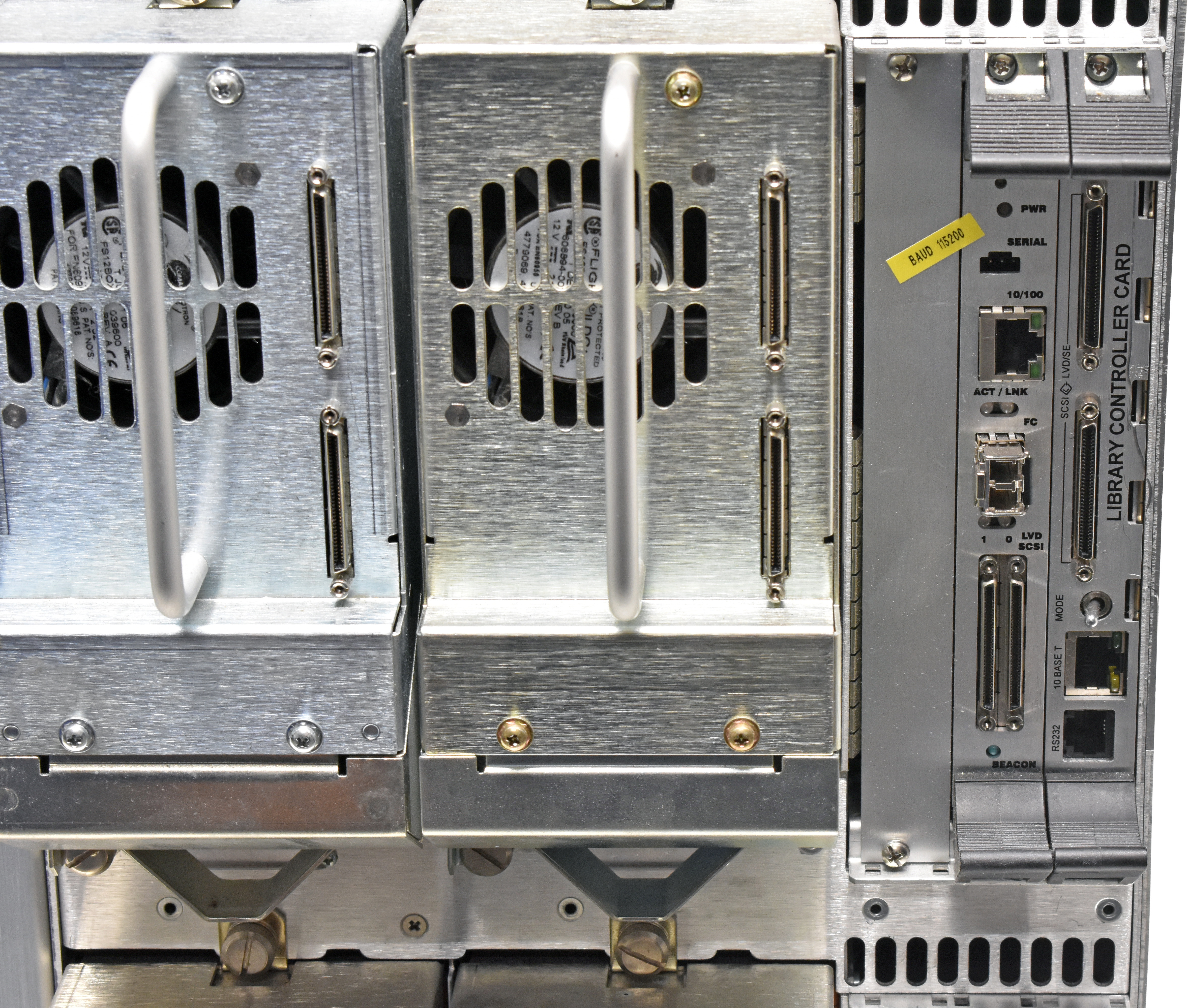 HP StorageWorks MSL6060 Tape Library + Rack Rail Kit 2x PSU 4x Tape Drives 3x Controller