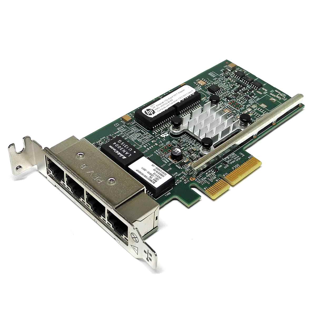 HP 331T Quad Port PCIe x4 Gigabit Server Adapter 649871-001 647592-001 LP HP 331T Quad Port PCIe x4 Gigabit Server Adapter 649871-001 647592-001 LP