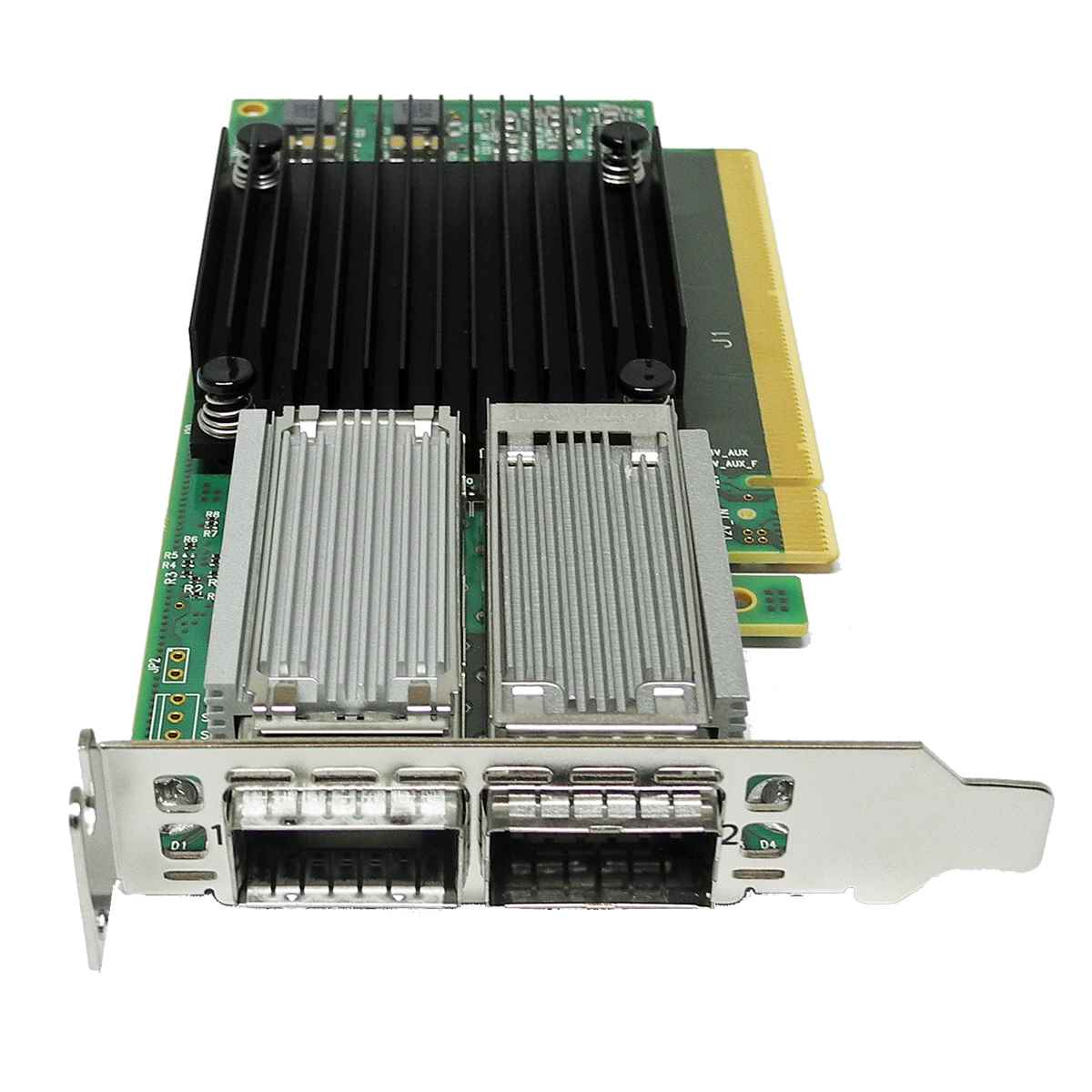 Mellanox ConnectX-5 CX516A MCX516A-CCAT Dual-Port 100G QSFP28 Network Adapter LP Mellanox ConnectX-5 CX516A MCX516A-BDAT Dual-Port 100G QSFP28 Network Adapter LP