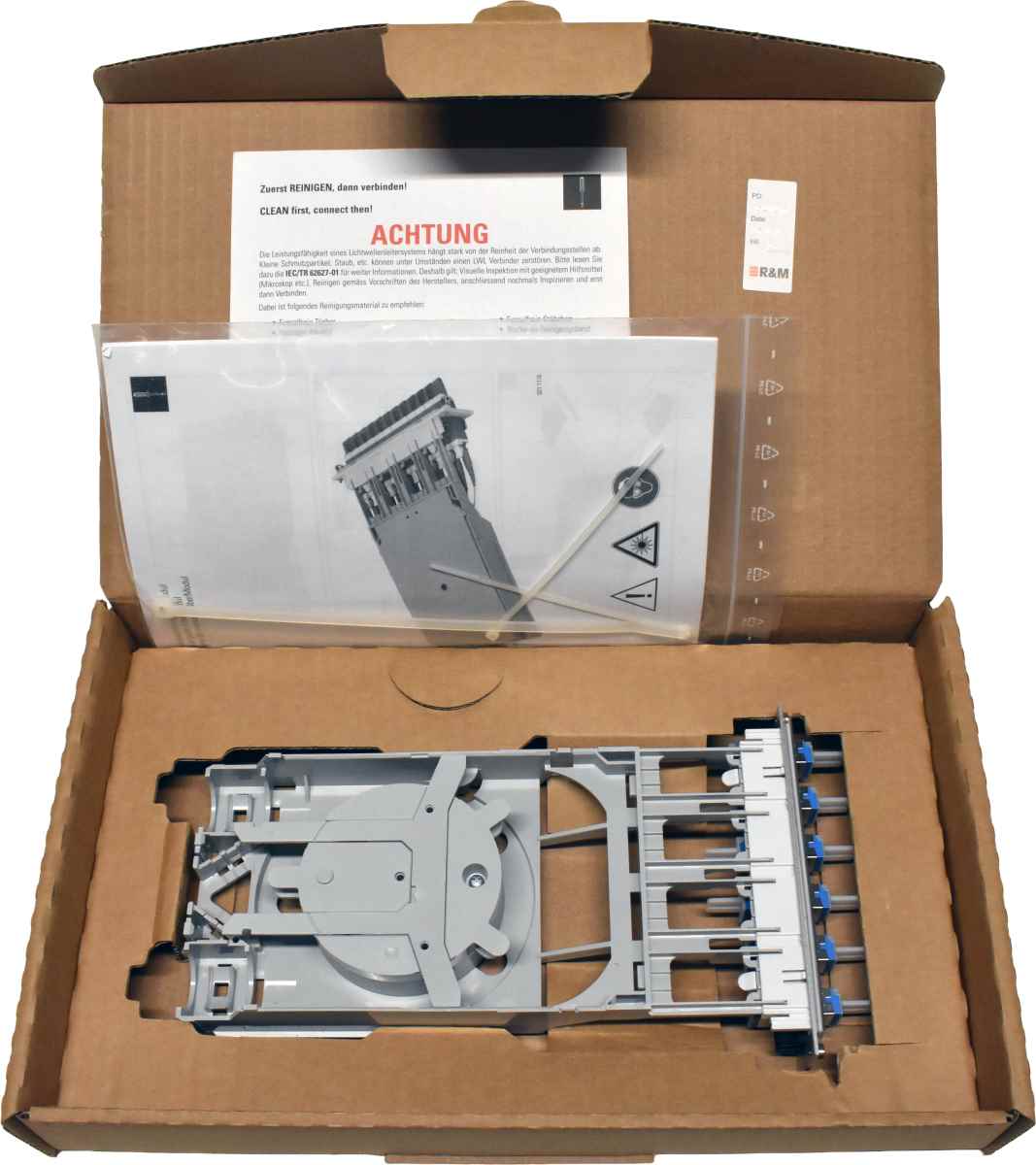 R&M 318976 100682798 FiberModul 7TE Metall breakout 6xLC-Duplex Singlemode NEW