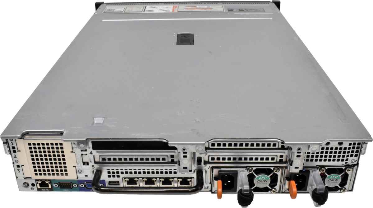 Dell PowerEdge R730 Rack Server 2U 0x CPU 2x Kühler 0x RAM 8x LFF 3.5" H730 mini