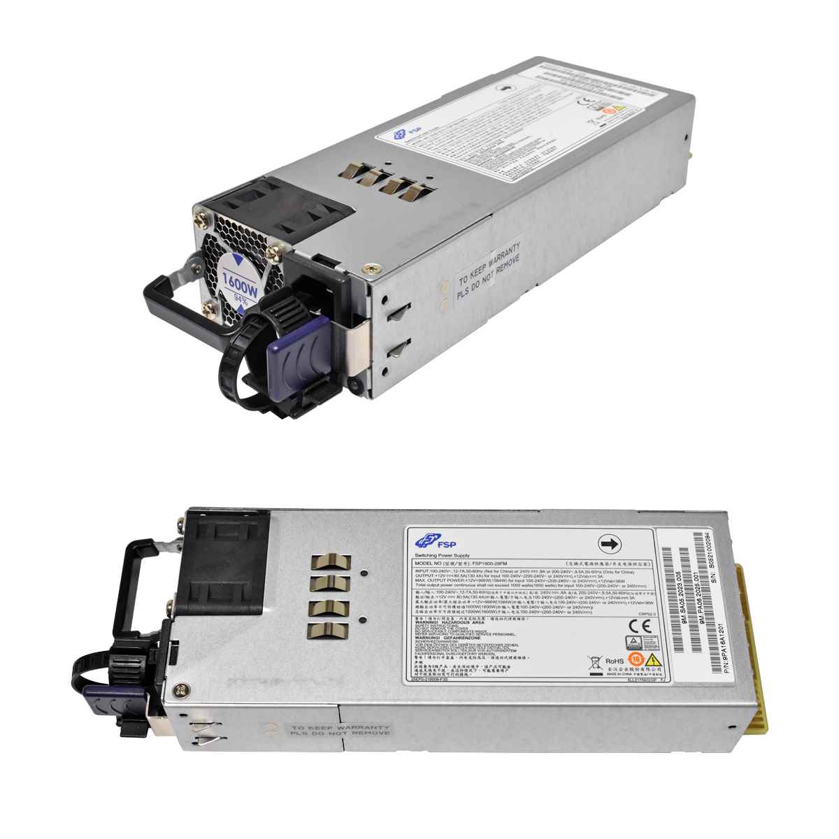 Gigabyte G431-MM0 FSP 1600W 80PLUS Platinum PSU FSP1600-29FM 9PA16A1201 3x Gigabyte G431-MM0 80PLUS Platinum FSP 1600W PSU FSP1600-29FM 9PA16A1201