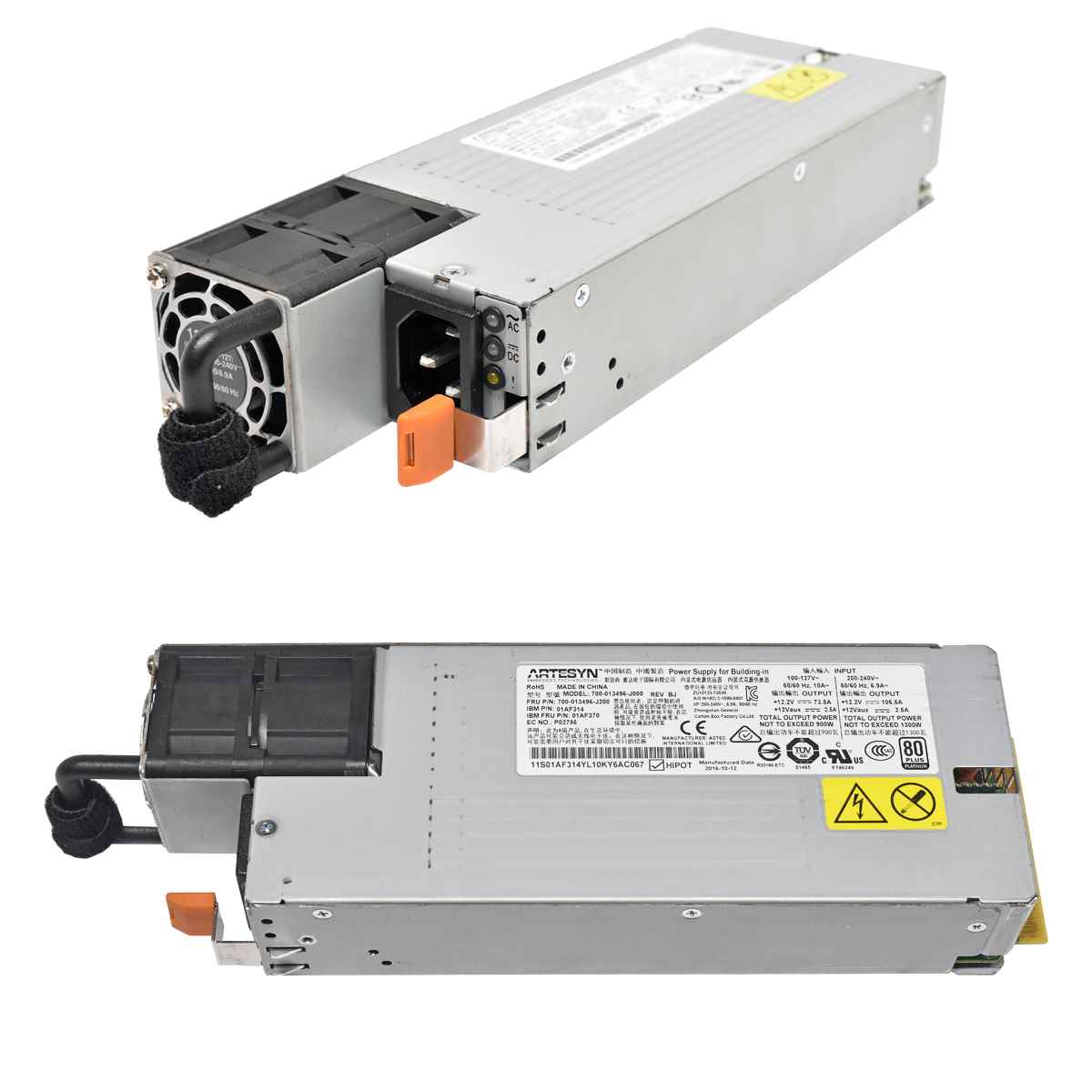 IBM Artesyn 700-013496-J000 Power Supply/Netzteil 900/1300W 700-013496-J200 01AF314 01AF370 00FX880 00FX893 IBM Artesyn 700-013496-J000 Power Supply/Netzteil 900/1300W 700-013496-J200 01AF314 01AF370 00FX880 00FX893