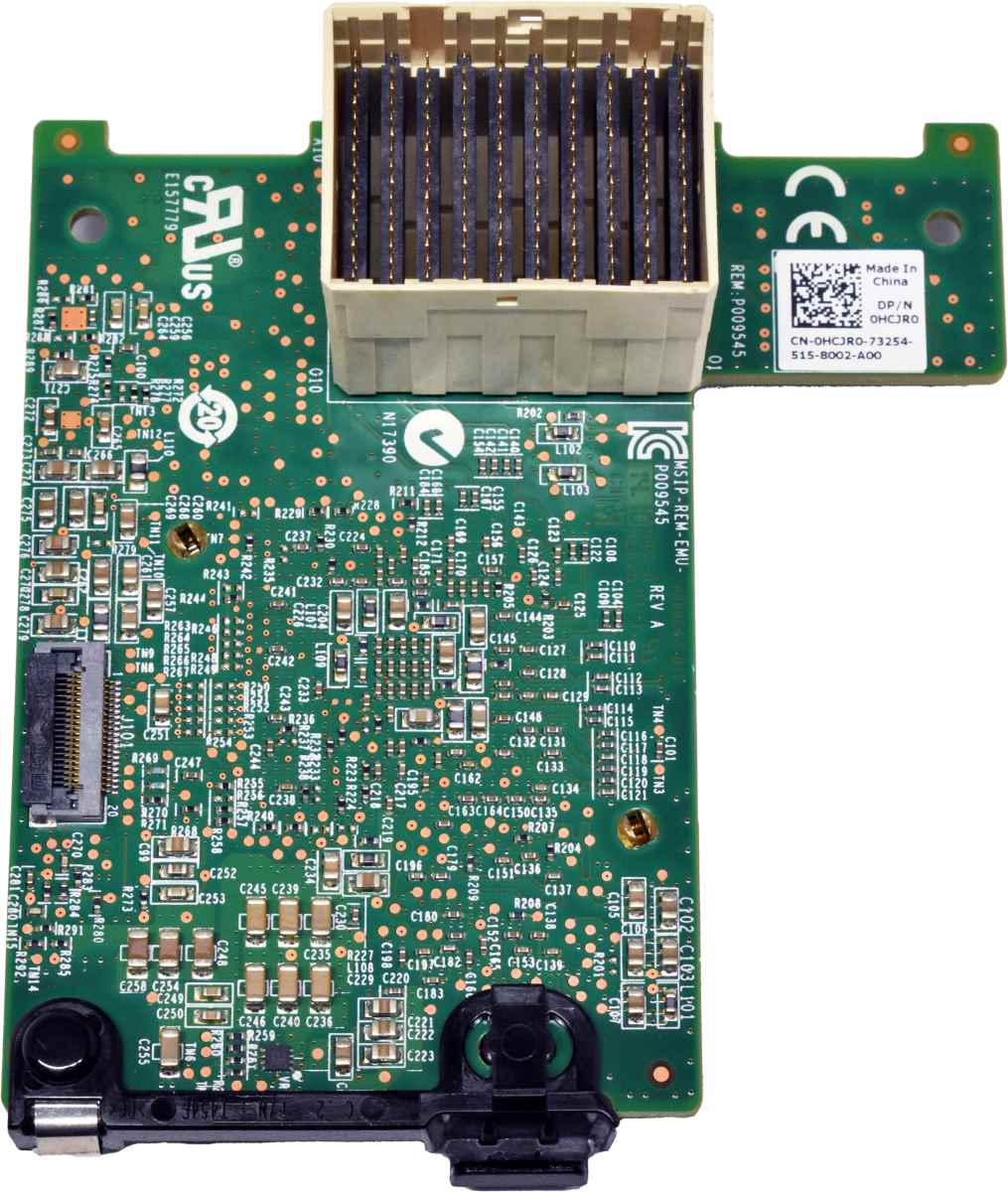 Dell Emulex 0HCJR0 P009545-21G 10G Dual-Port Network Mezzanine Adapter M630 M640 Dell Emulex 0HCJR0 P009545-21G 10G Dual-Port Network Mezzanine Adapter M630 M640