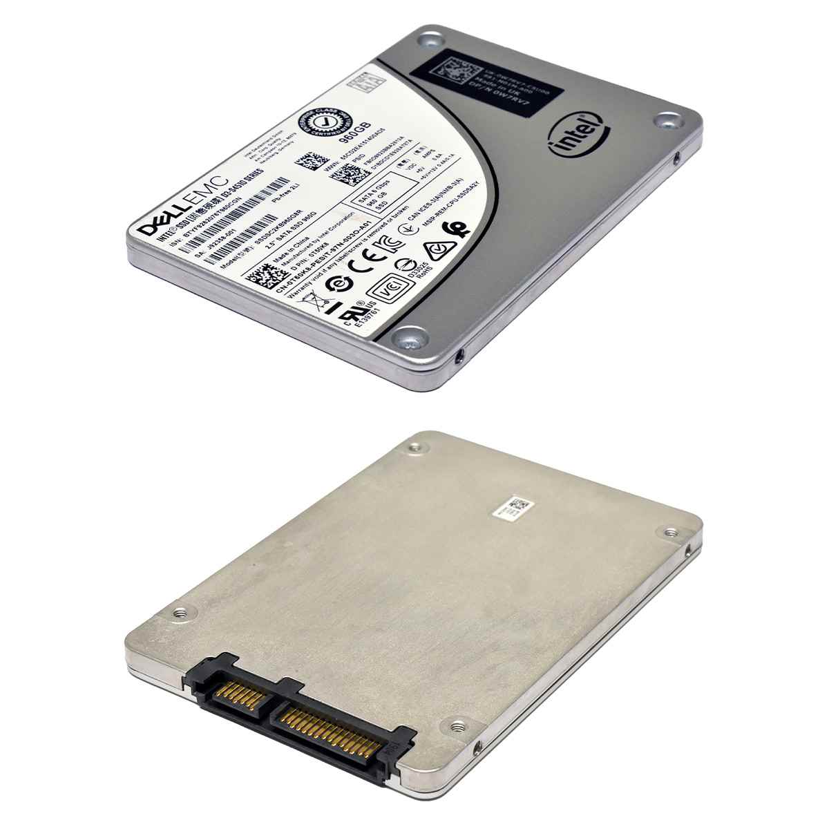 Dell EMC Intel D3-S4510 Series 960GB 0T50K8 SSDSC2KB960G8R 2,5" 7mm 6G SATA SSD Dell EMC Intel D3-S4510 Series 960GB 0T50K8 SSDSC2KB960G8R 2,5" 7mm 6G SATA SSD