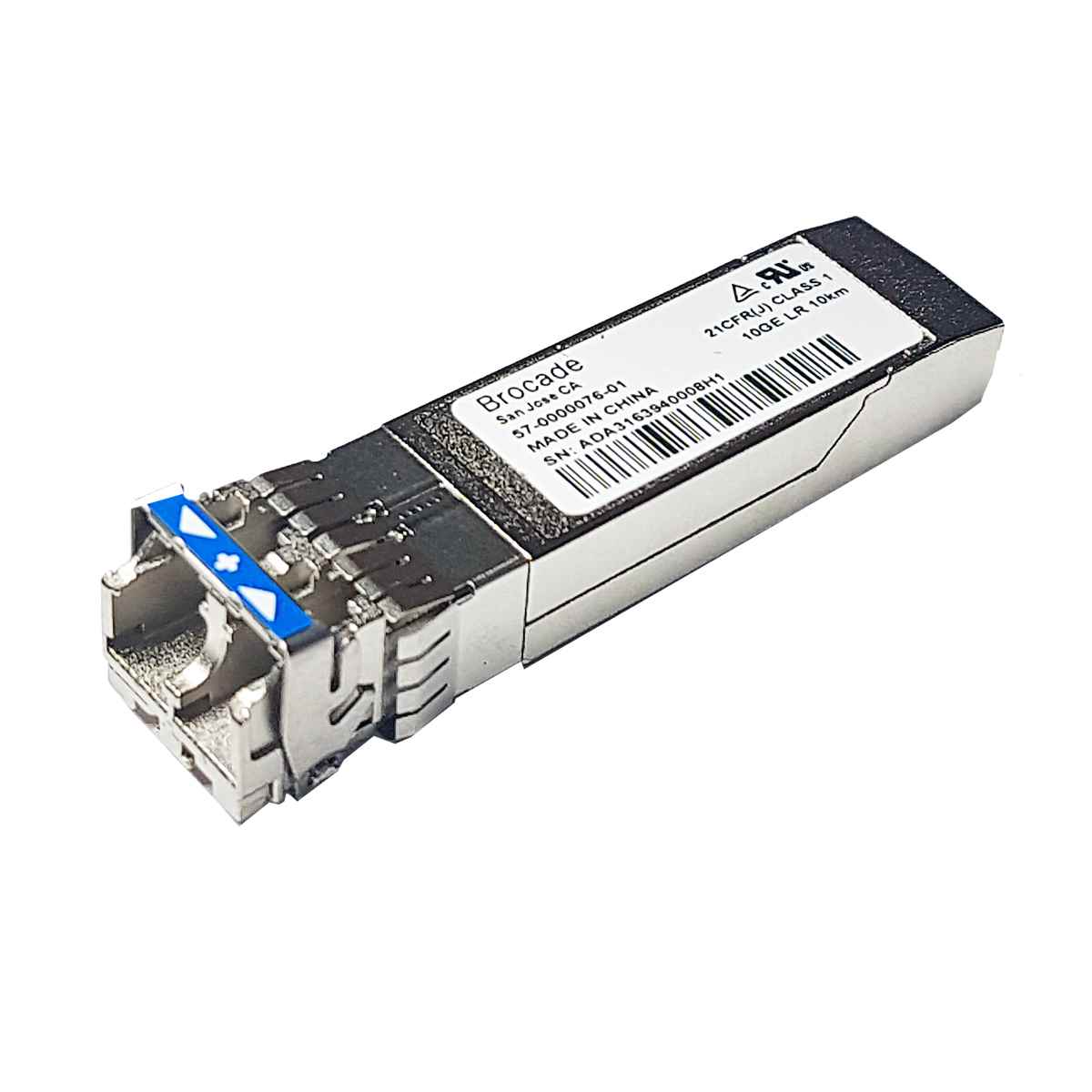 Brocade 57-0000076-01 10Gb LR 1310nm 10 km FC SFP+ Transceiver Module Brocade 57-0000076-01 10Gb LR 1310nm 10 km FC SFP+ Transceiver Module
