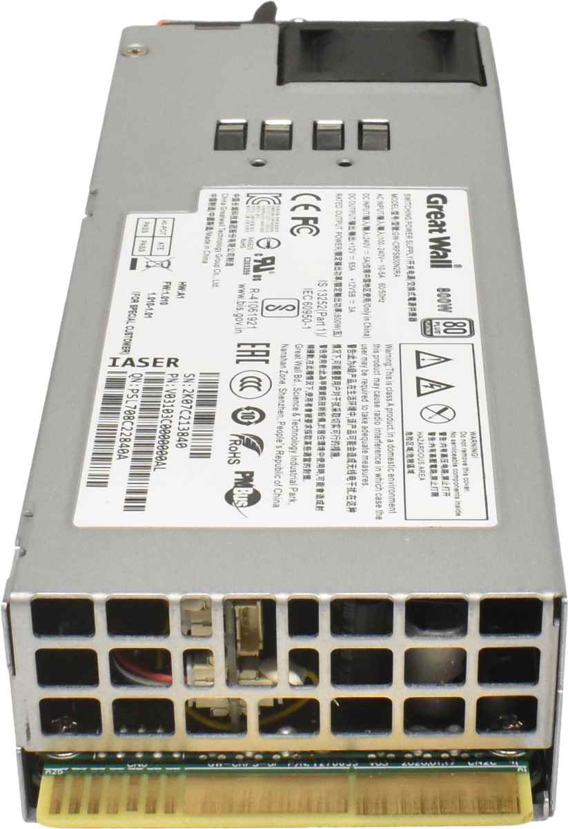 Great Wall Netzteil Power Supply 800W GW-CRPS800N2RA Great Wall Netzteil Power Supply 800W GW-CRPS800N2RA