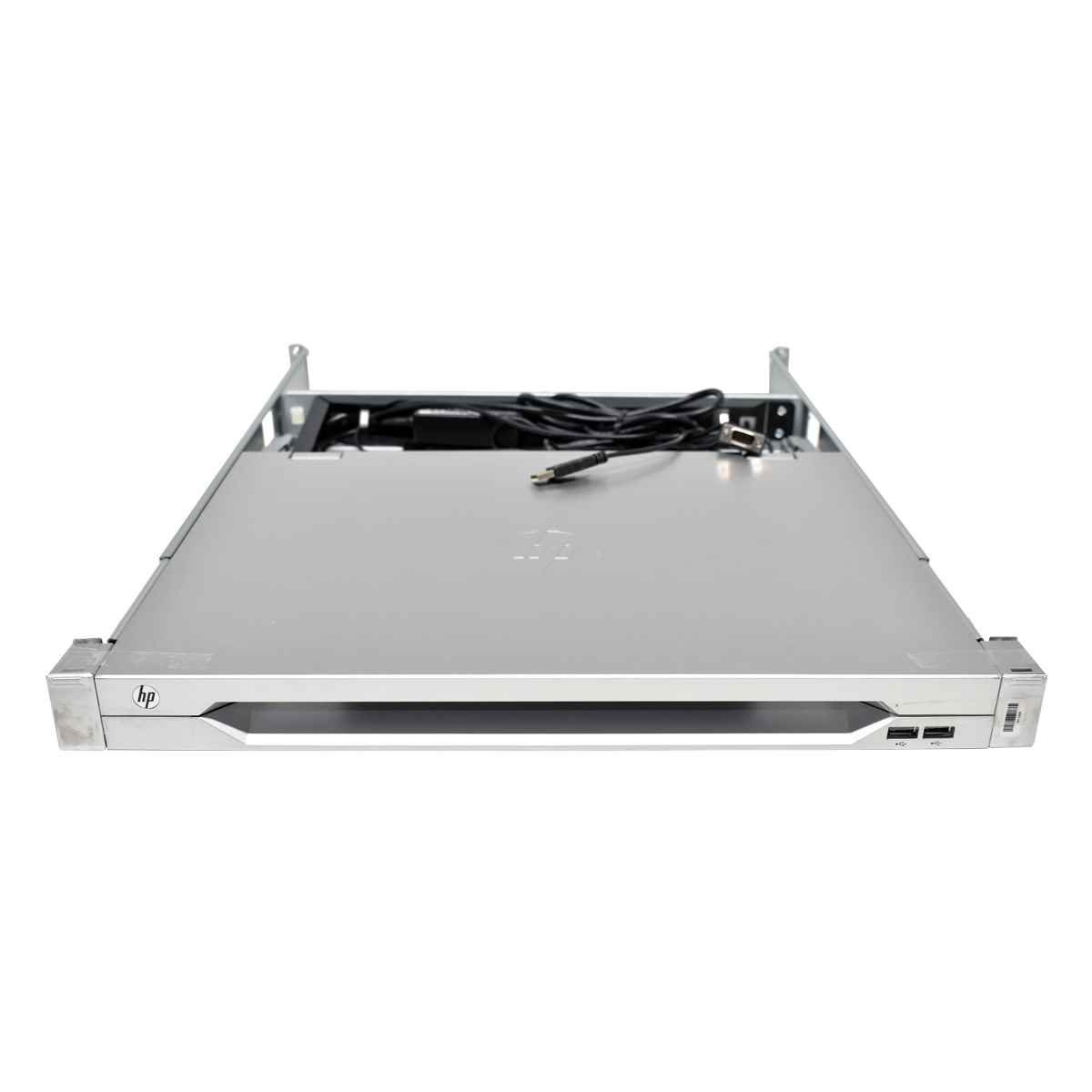 HP LCD8500 18,5" KVM Console 741492-001 AF630A + PSU + Rail Kit HP LCD8500 18,5" KVM Console 741492-001 AF630A + PSU + Rail Kit