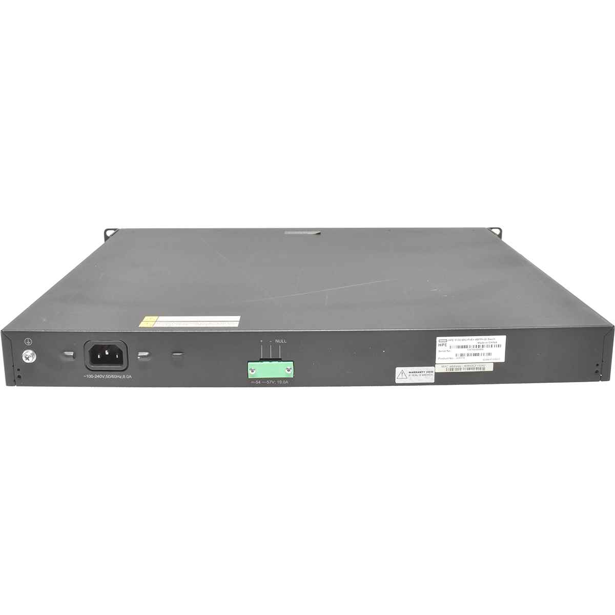 HP FlexNetwork 5130 JG937A 48-Port RJ-45 PoE+ GE Switch 4x SFP+ 10GB Rack Ears