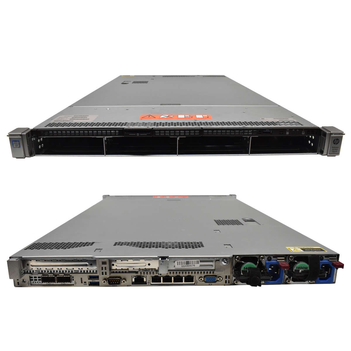 HP-Enterprise-ProLiant-DL360-G9-Server-no-CPU-RAM-005.jpg HP Enterprise ProLiant DL360 G9 Server 2xE5-2698 V3 64GB 4 Bay 3,5 LFF + 2x 2.5 Intern SFF