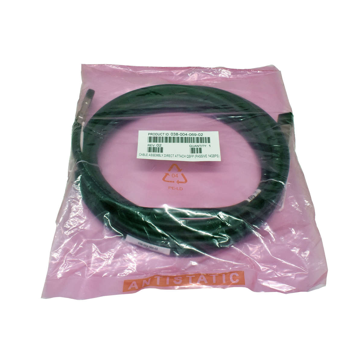 EMC-038-004-069-02-QSFP---QSFP-Datenkabel-5m-passi-002.jpg EMC 038-004-069-02 QSFP+ - QSFP+ Datenkabel 5m passiv 14 Gbps NEW NEU
