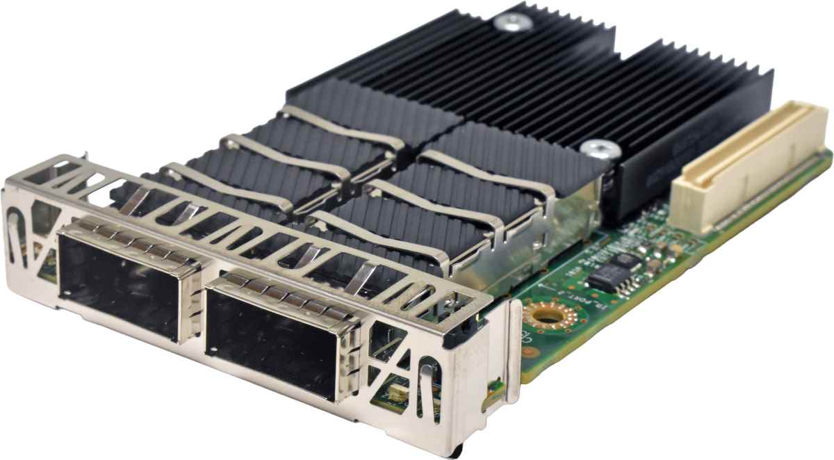 Intel D3A 3BS6GIB0050 G52882-351 Mezzanine Card Dual-Port 10GE QSFP