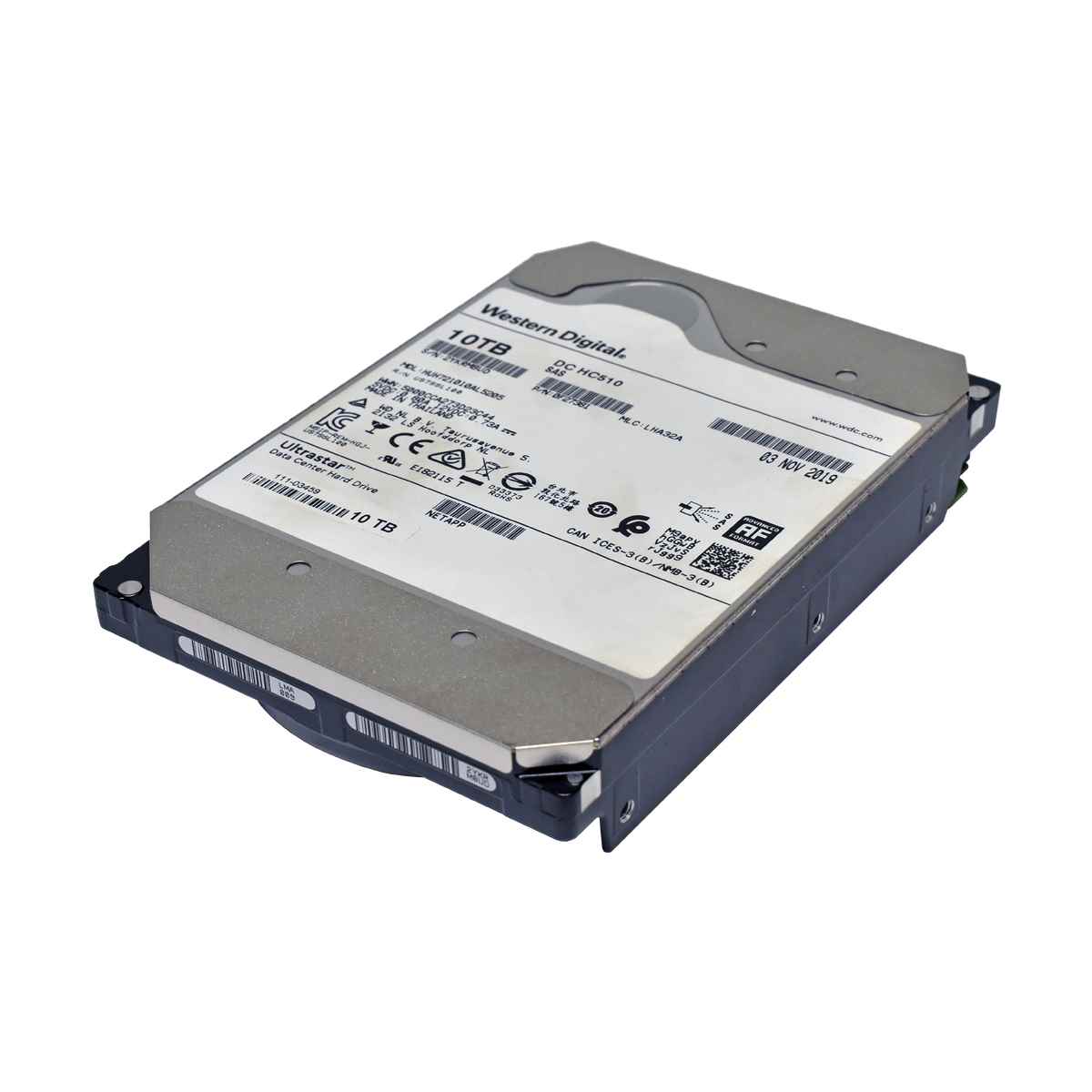 Western Digital 10TB 7.2K SAS 12G HDD HUH721010AL5205 111-03459 ohne Rahmen
