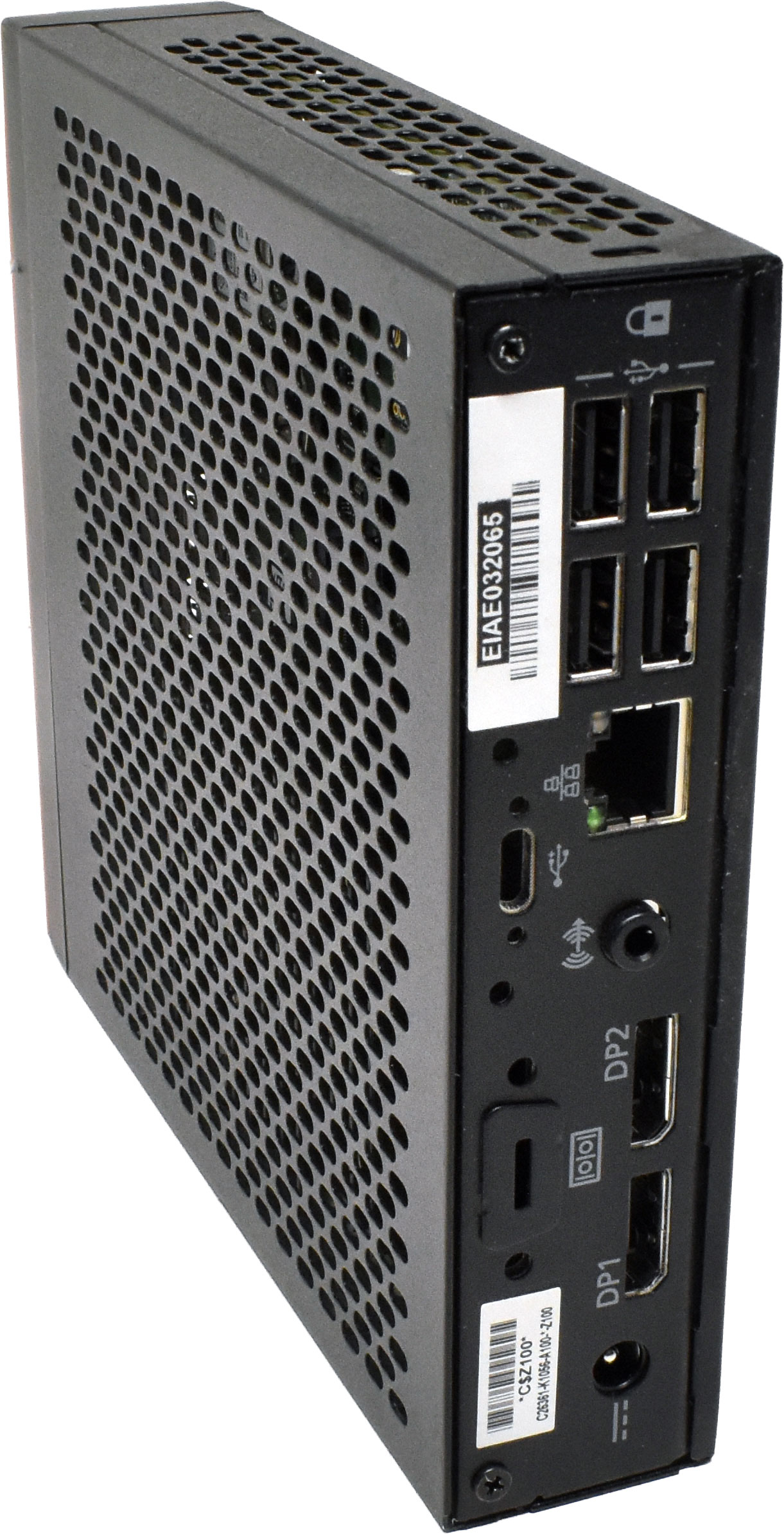 Fujitsu Futro S7010 ThinClient Intel J4125 2.0GHz 4GB RAM 32GB SSD WLAN Standfuß Netzteil