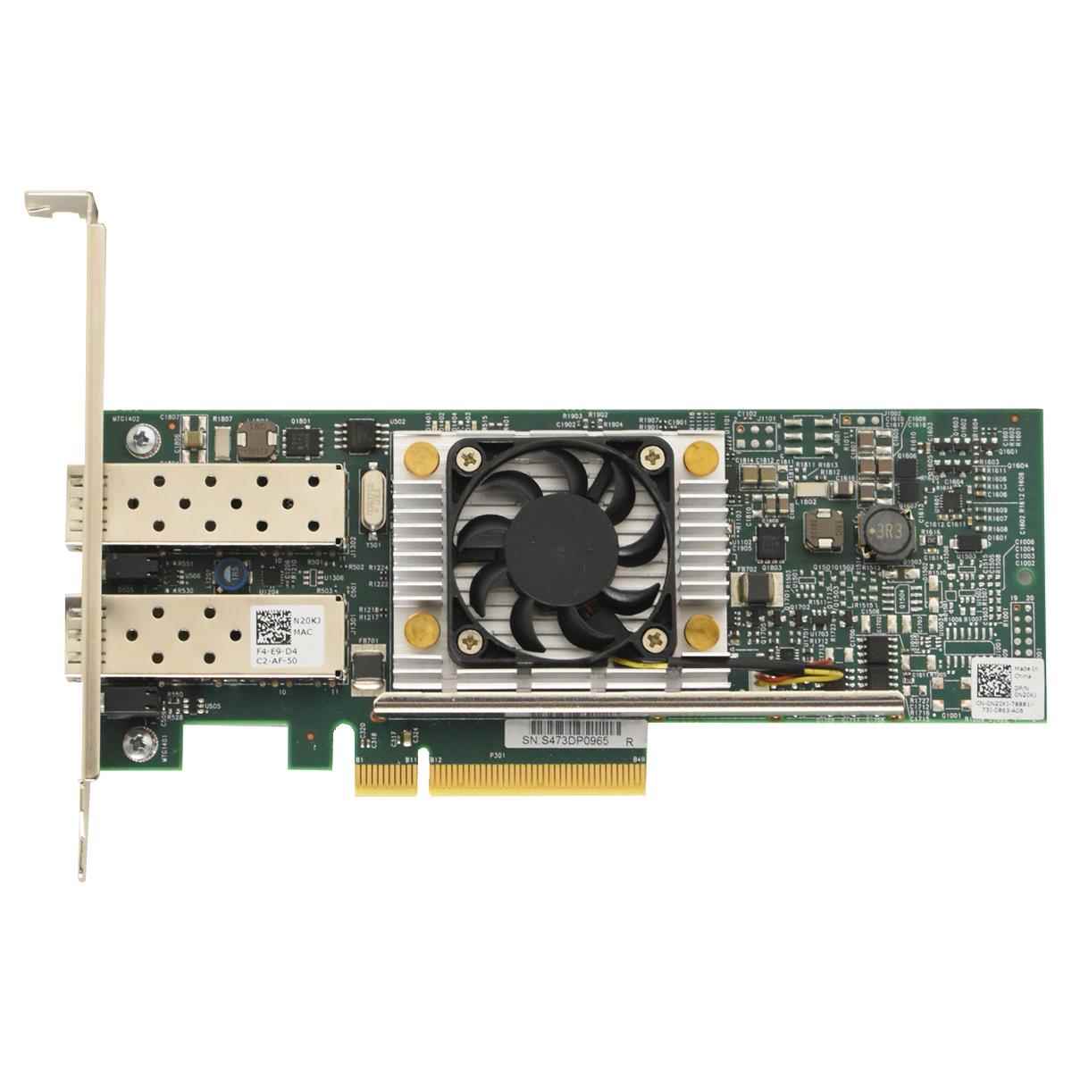 DELL BroadCom BCM957810A1006G 57810S Netzwerk Karte 2x 10GbE Port PCIe P/N 0N20KJ N20KJ FP DELL BroadCom BCM957810A1006G 57810S Netzwerk Karte 2x 10GbE Port PCIe P/N 0N20KJ N20KJ FP