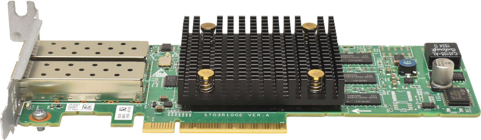 Huawei-STG3R10GE-Dual-Port-SFP-10G-PCIe-x8-Netzwer-003.jpg Huawei STG3R10GE Dual-Port SFP+ 10G PCIe x8 Netzwerkkarte für OceanStore UDS LP
