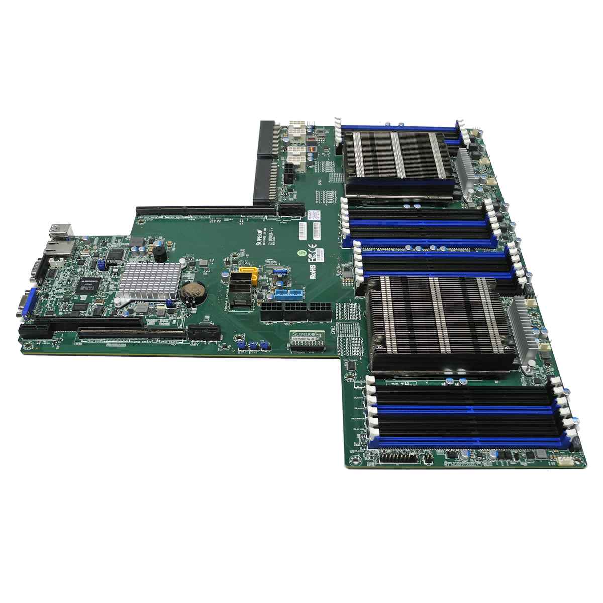 Supermicro ATX Mainboard X10DRU-i+ LGA 2011 Socket 2x Kühler SNK-P0047PS 1U Supermicro ATX Mainboard X10DRU-i+ LGA 2011 Socket 2x Kühler SNK-P0047PS 1U