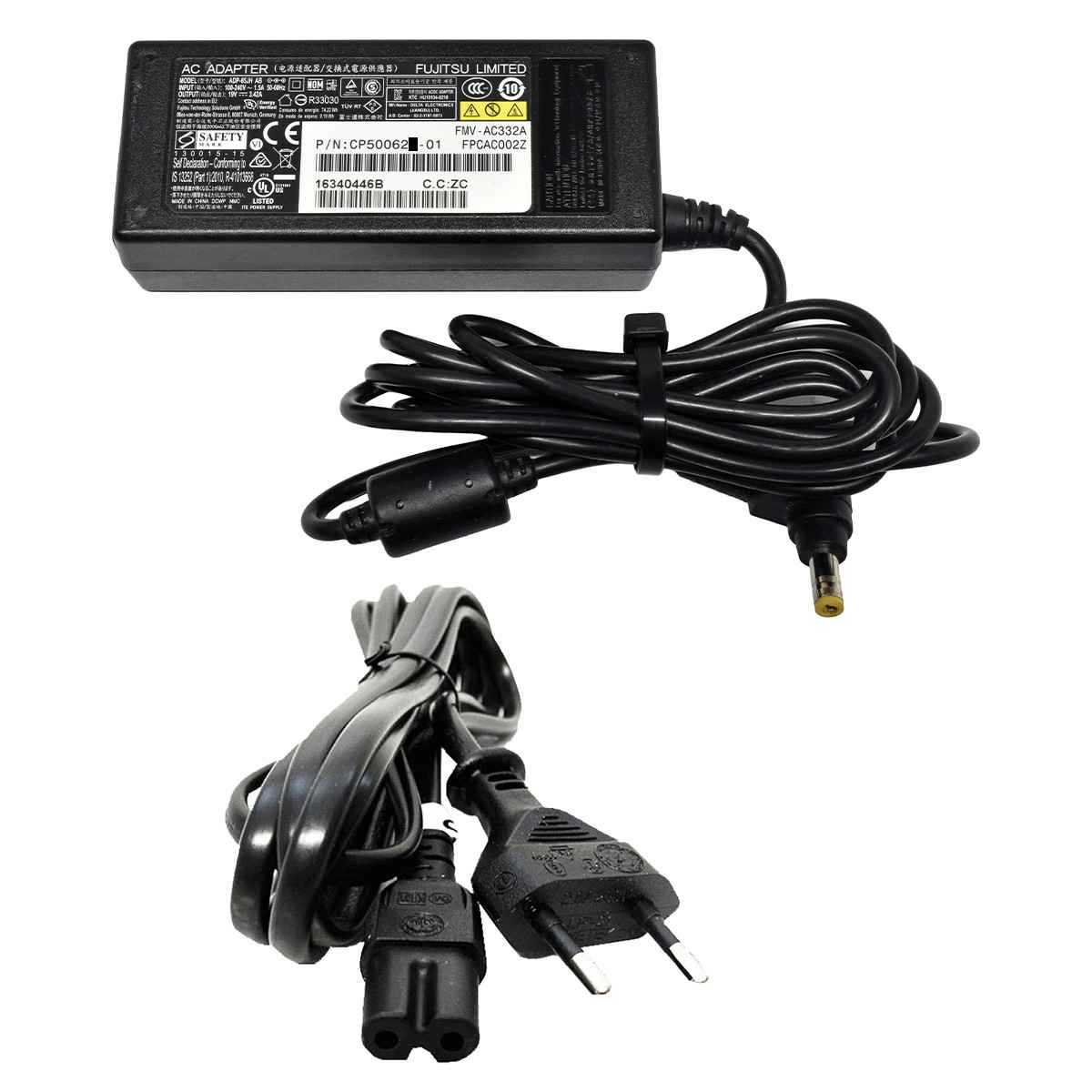 Fujitsu Delta ADP-65JH AB CP500626-01/27-01 65W AC/DC Adapter 19V 3.42A +Cable