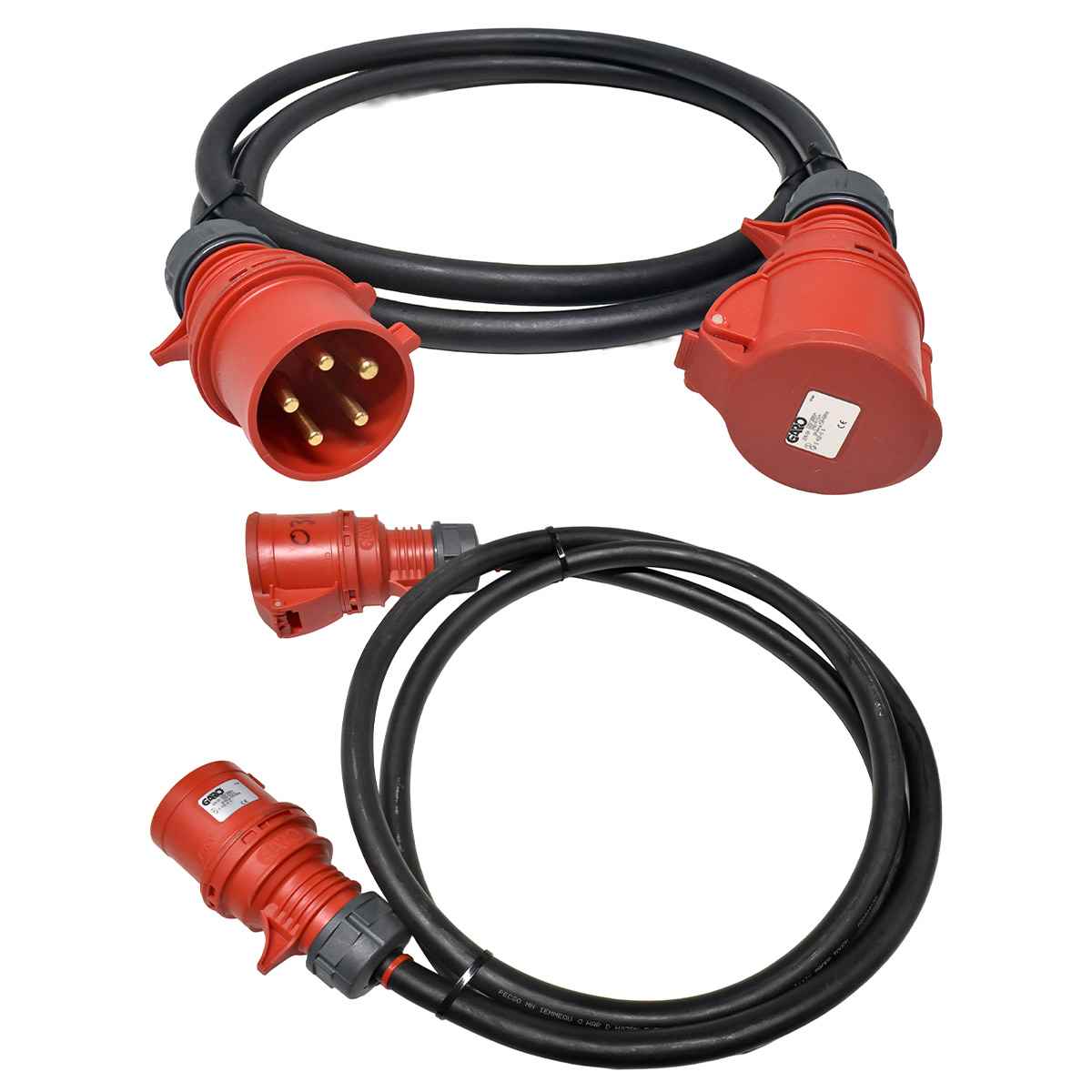 GARO Precso 432-6S 3m High Voltage Cable 32A H07RN schwarz GARO Precso 432-6S 3m High Voltage Cable 32A H07RN schwarz