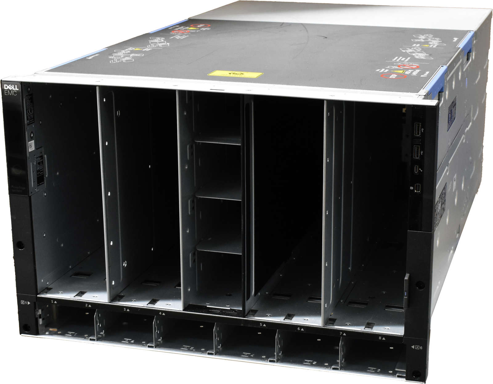 Dell-EMC-PowerEdge-MX7000-BladeCenter-Chassis-0NWT-004.jpg Dell EMC PowerEdge MX7000 BladeCenter Chassis 0NWTJ0