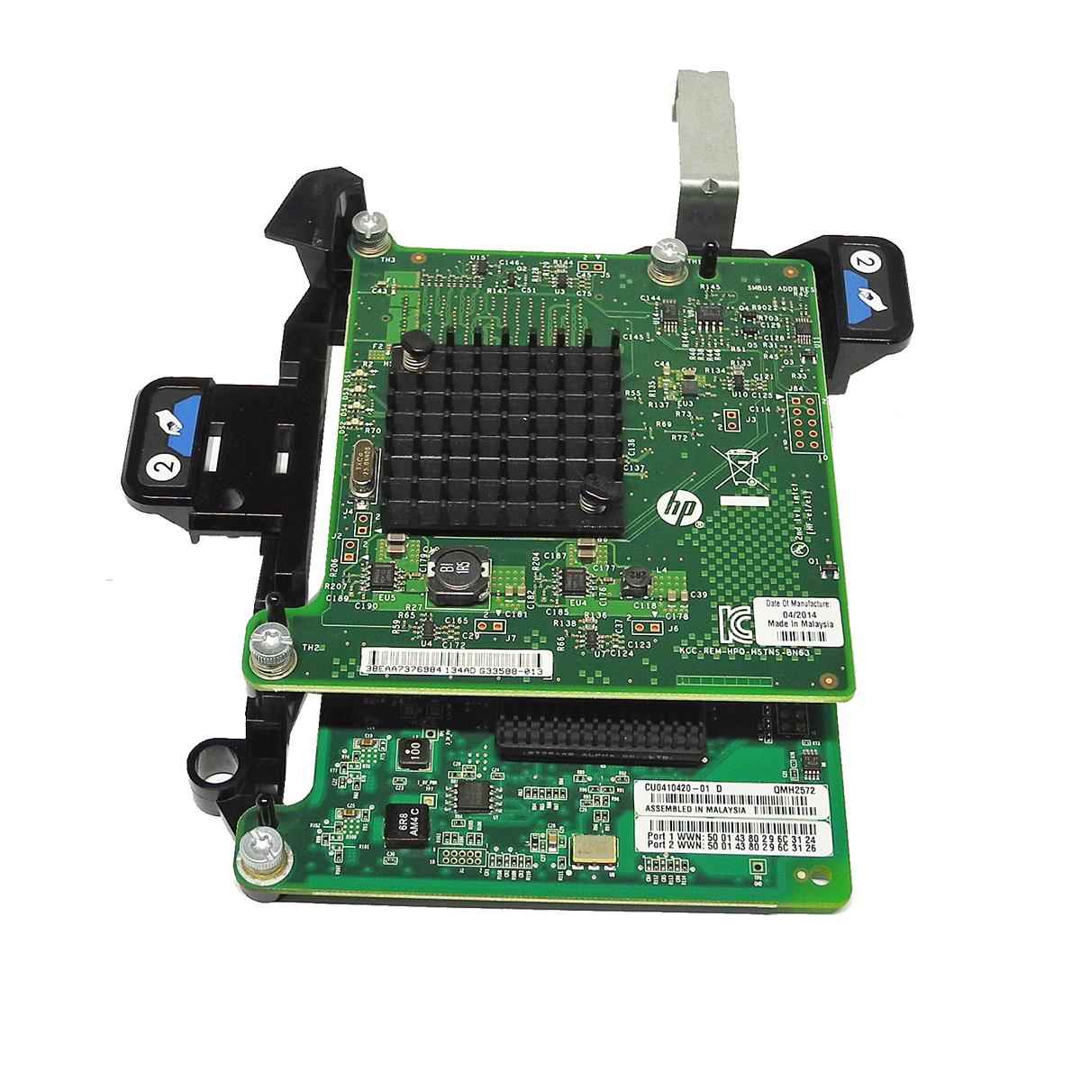 HP Mezzanine Cards Kit 366M + QMH2572 für BL460c G8 Blade 616010-001 656452-001 HP Mezzanine Cards Kit 366M + QMH2572 für BL460c G8 Blade 616010-001 656452-001