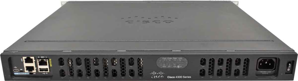 Cisco 4300 Series ISR4331/K9 GE Integrated Services Router +Rack Ears Cisco 4300 Series ISR4331/K9 GE Integrated Services Router +Rack Ears