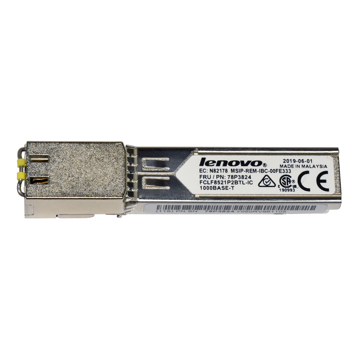Lenovo SFP Transceiver 1000Base-T RJ-45 00FE333
