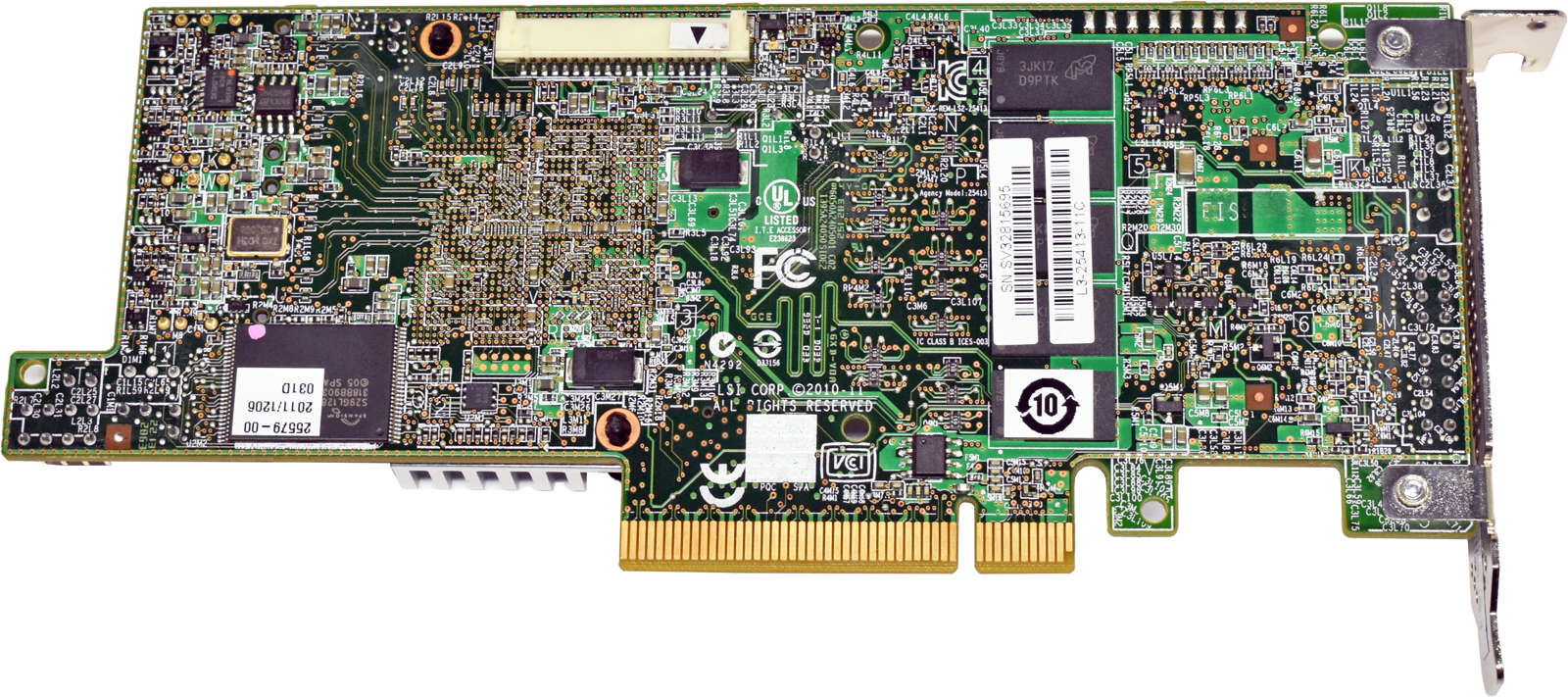 Cisco LSI UCS-RAID-9266 L3-25413-11C 6G 8-Port SAS RAID Controller LP