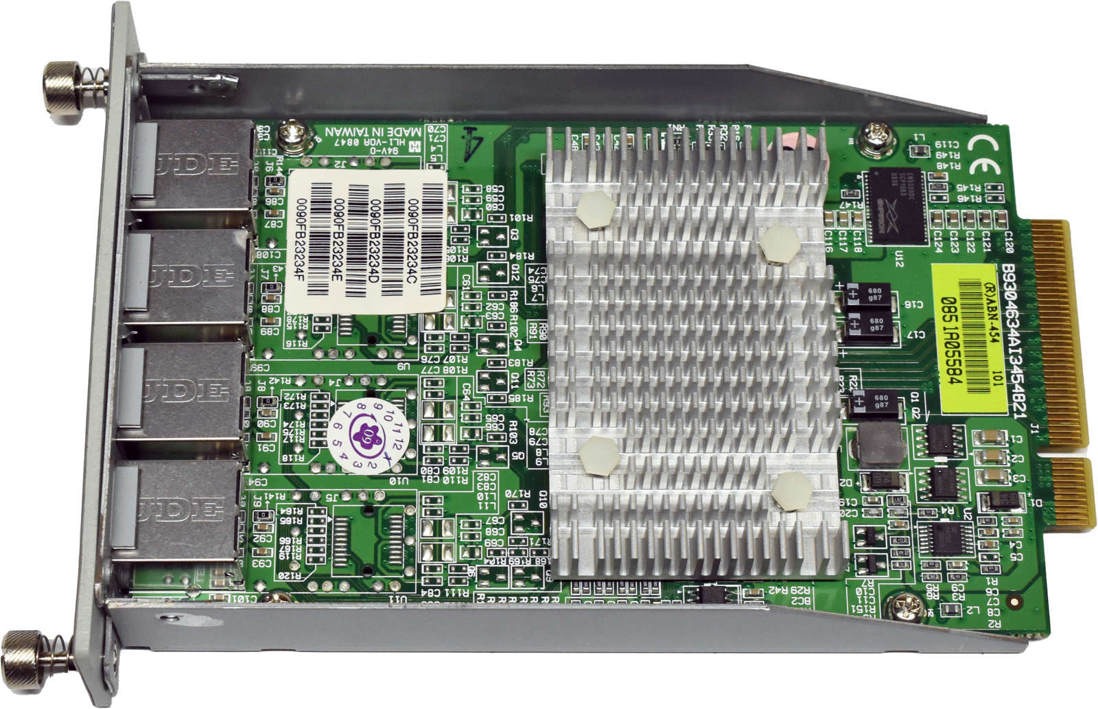 Check-Point-P-20-Power-1-9070-Quad-Port-RJ-45-GE-N-003.jpg Check Point P-20 Power-1 9070 Quad-Port RJ-45 GE Network Module ABN-454 B9304634AI3454821