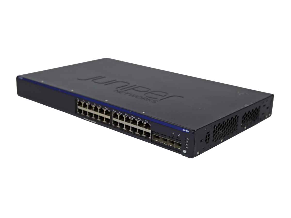 Juniper EX2200-24T-4G 750-026468 24-Port Gigabit Ethernet Switch 4x 1G SFP Juniper EX2200-24T-4G 750-026468 24-Port Gigabit Ethernet Switch 4x 1G SFP