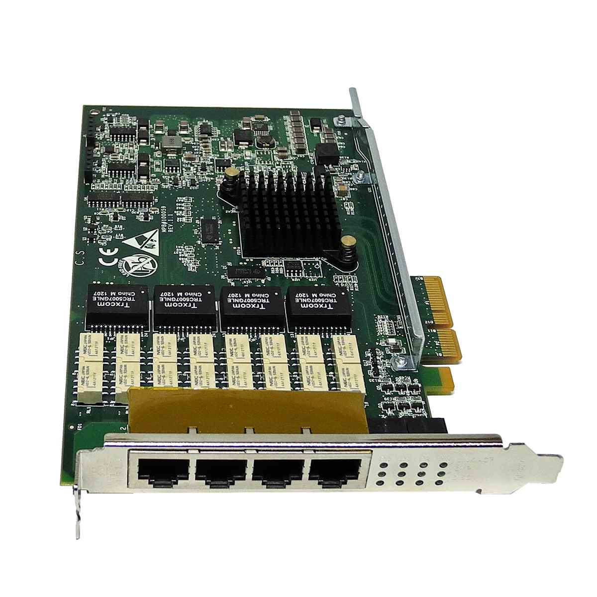 Riverbed Quad Port Gigabit Ethernet PCIe x4 Bypass Card 410-00044-01