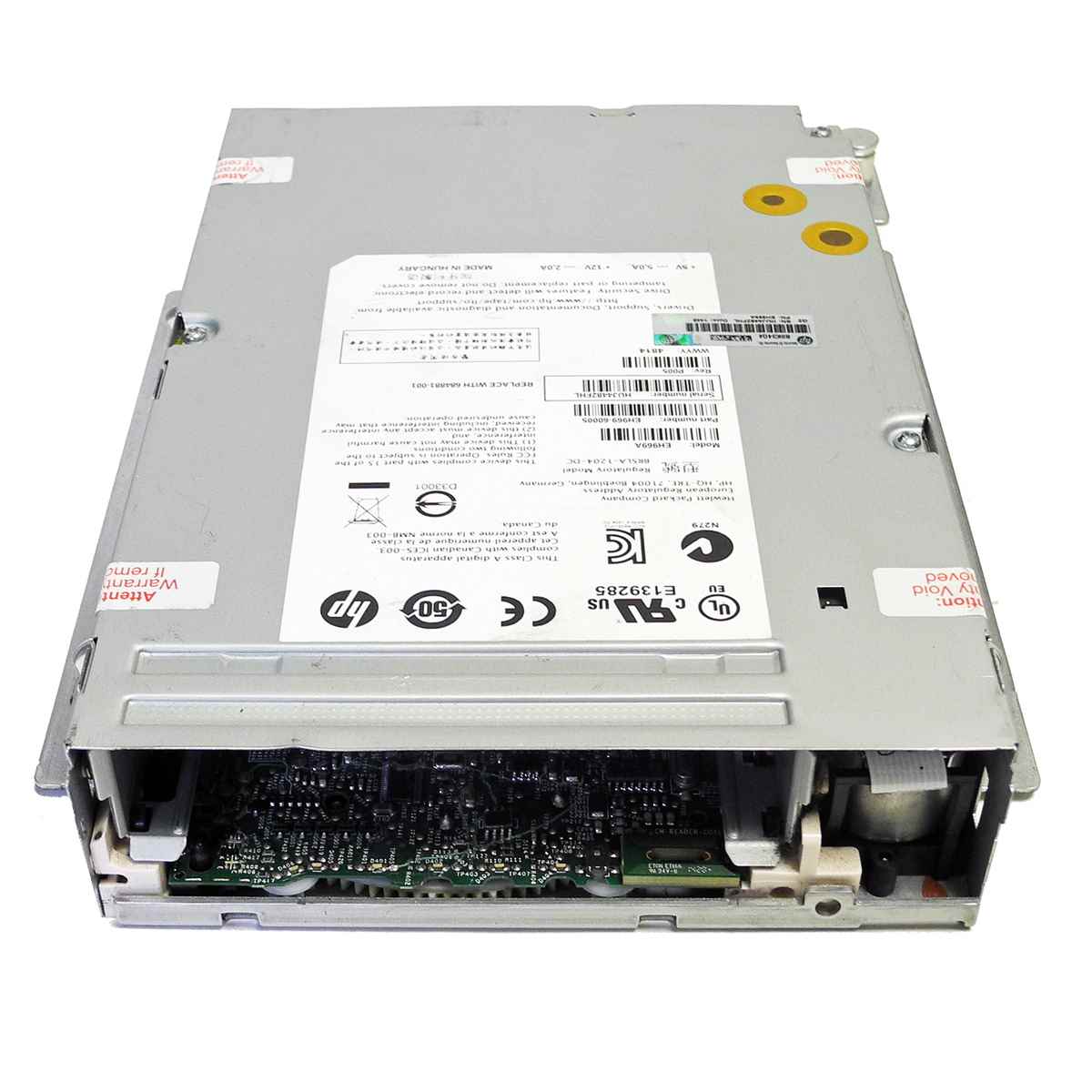HP EH969A BRSLA-1204-DC LTO-6 2.5TB / 6.25TB SAS 6Gb Tape Drive 684881-001 HP EH969A BRSLA-1204-DC LTO-6 2.5TB / 6.25TB SAS 6Gb Tape Drive 684881-001