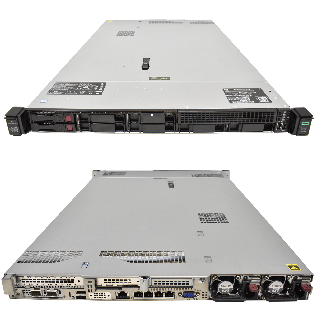HP ProLiant DL360 G10 2x Gold 5122 4C 256 GB RAM E208i 562FLR-SFP+ 8x SFF iLO 5 2x400GB SSD HP ProLiant DL360 G10 2x Gold 5122 4C 256 GB RAM E208i 562FLR-SFP+ 8x SFF iLO 5 2x400GB SSD