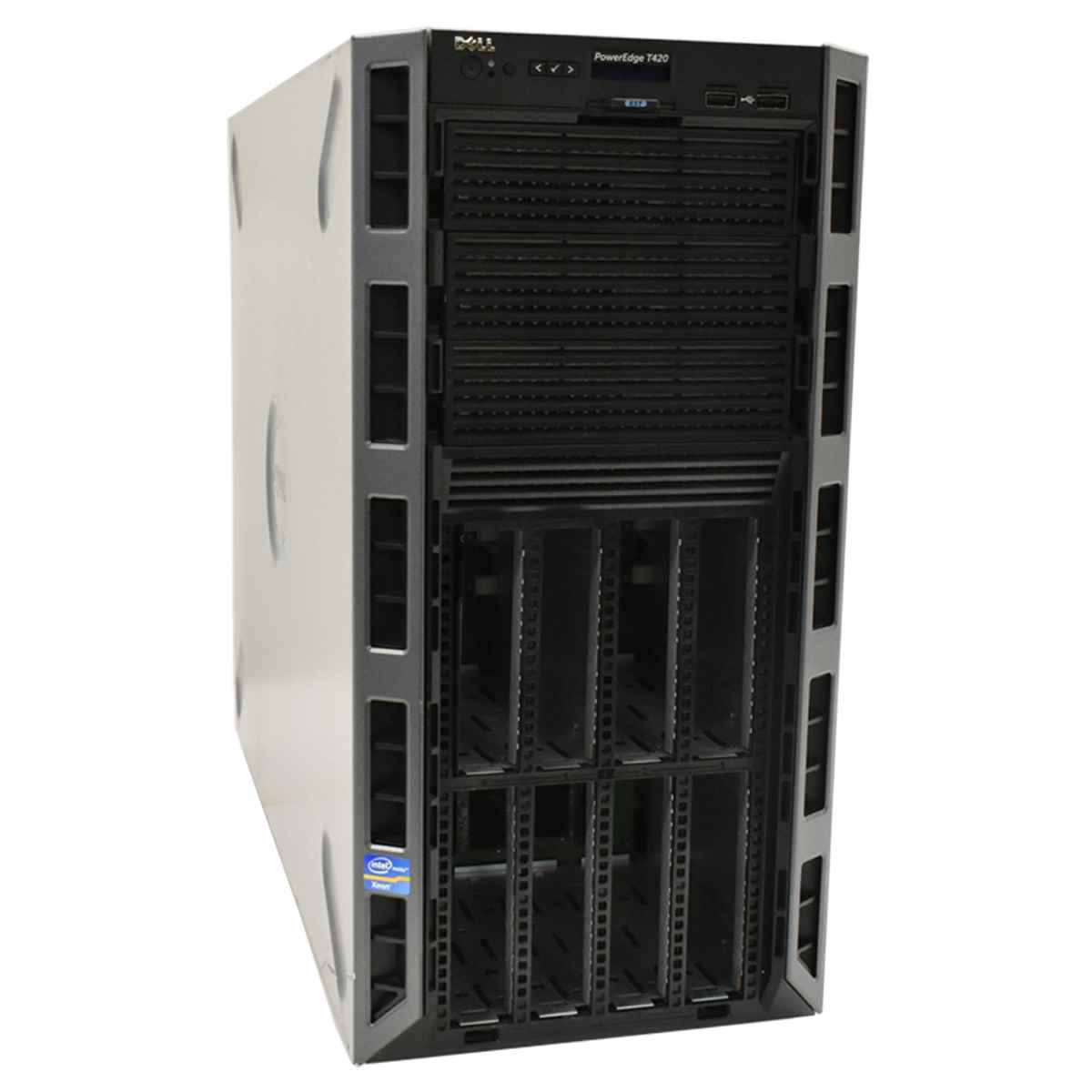 Dell PowerEdge T420 Tower Barebone no CPU no RAM 1x Kühler Heatsink H710 8x LFF Dell PowerEdge T420 Tower Barebone no CPU no RAM 1x Kühler Heatsink H710 8x LFF
