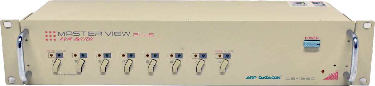 ARP DataCon CS-138D Master View PLus KVM Switch