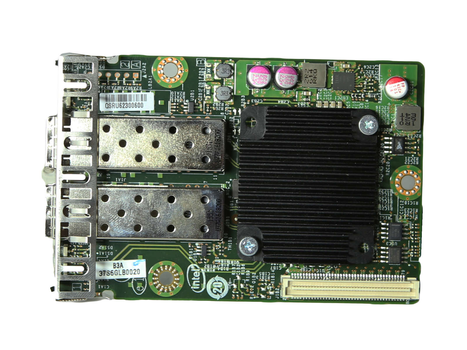 Intel-Module-IO-Dual-Port-10Gb-SFP-Daughter-Card-G-001.jpg Intel Module IO Dual Port 10Gb SFP+ Daughter Card G23589-251 LP