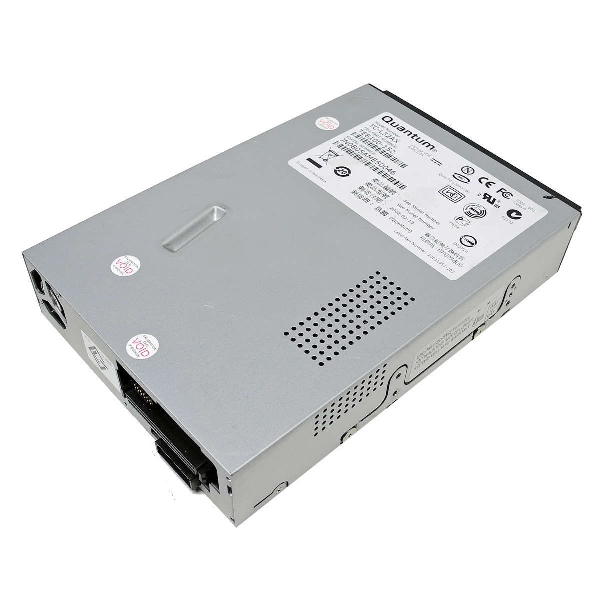 Quantum-TC-L32AX-LTO-3-Tape-Drive-Bandlaufwerk-für-001.jpg Quantum TC-L32AX LTO-3 Tape Drive/Bandlaufwerk für L700 Tape Library TE8100-152