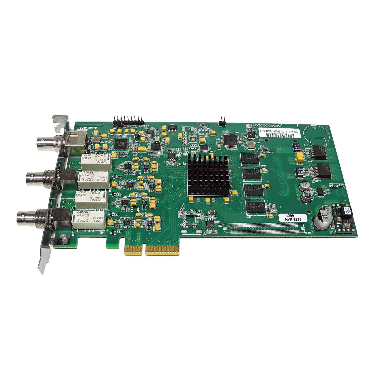 Deltacast DELTA-HD-E 02 Dual Channel PCIe x4 HD-SDI Output Card Deltacast DELTA-HD-E 02 Dual Channel PCIe x4 HD-SDI Output Card