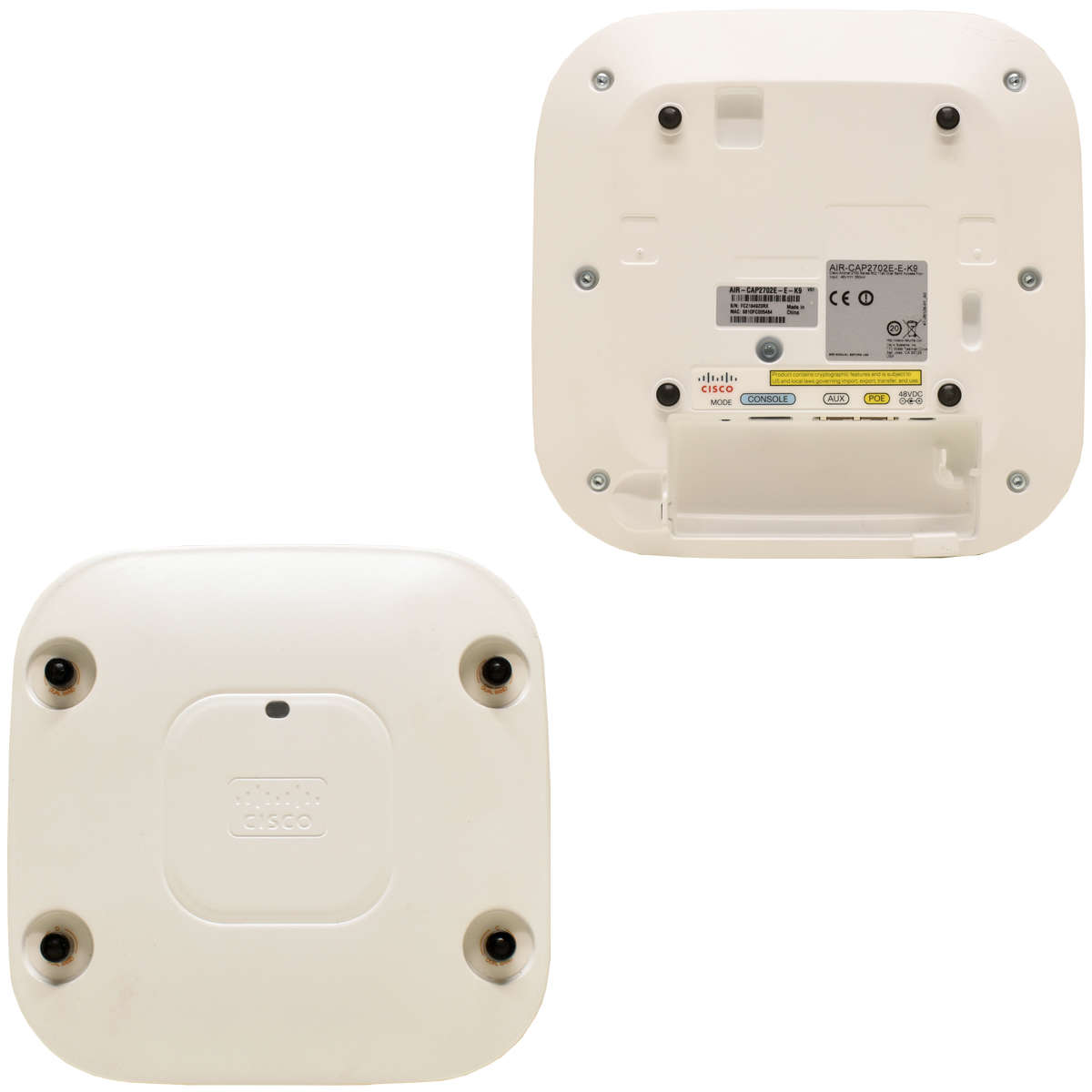 Cisco Aironet AIR-CAP2702E-E-K9 PoE 802.11a/b/g/n/ac Dual Band AP no PSU no Antennas no PSU NEW NEU