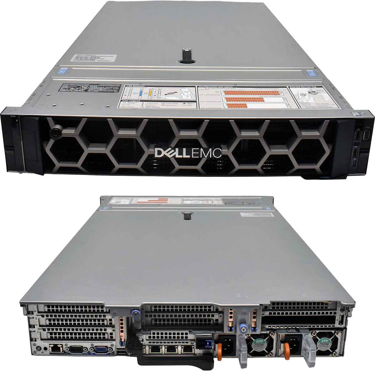 Dell PowerEdge R740 ohne CPU 0 RAM 2x Kühler H750 Controller 8x SFF 2,5