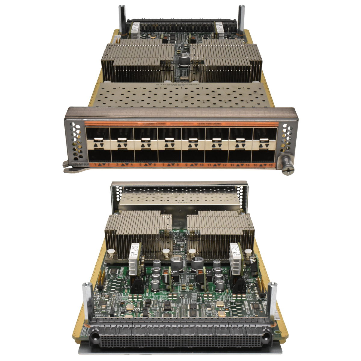 Cisco N55-M16UP 16-port Universal Fibre Channel Ethernet Nexus 5500 Module Cisco N55-M16UP 16-port Universal Fibre Channel Ethernet Nexus 5500 Module