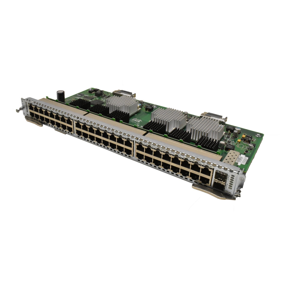 Cisco SM-D-ES3(G)-48-P 48x Fast Ethernet PoE EtherSwitch Mod 2 SFP Cisco SM-D-ES3G-48-P 48 Port Gbe Poe 2 SFP Etherswitch