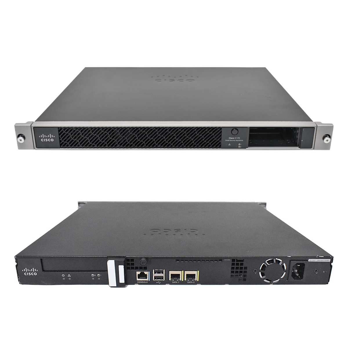 Cisco C170 Email Security Appliance MRSA 800-34127-07 no HDDs, no Caddys Cisco C170 Email Security Appliance MRSA 800-34127-07 no HDDs, no Caddys