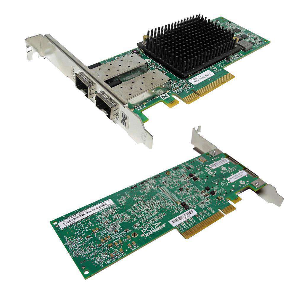 EMULEX-IBM-OCE10102-Dual-Port-10GbE-SFP-PCIe-x8-Vi-002.jpg EMULEX IBM OCE10102 Dual-Port 10GbE SFP+ PCIe x8 Virtual FC Adapter FRU 49Y4252