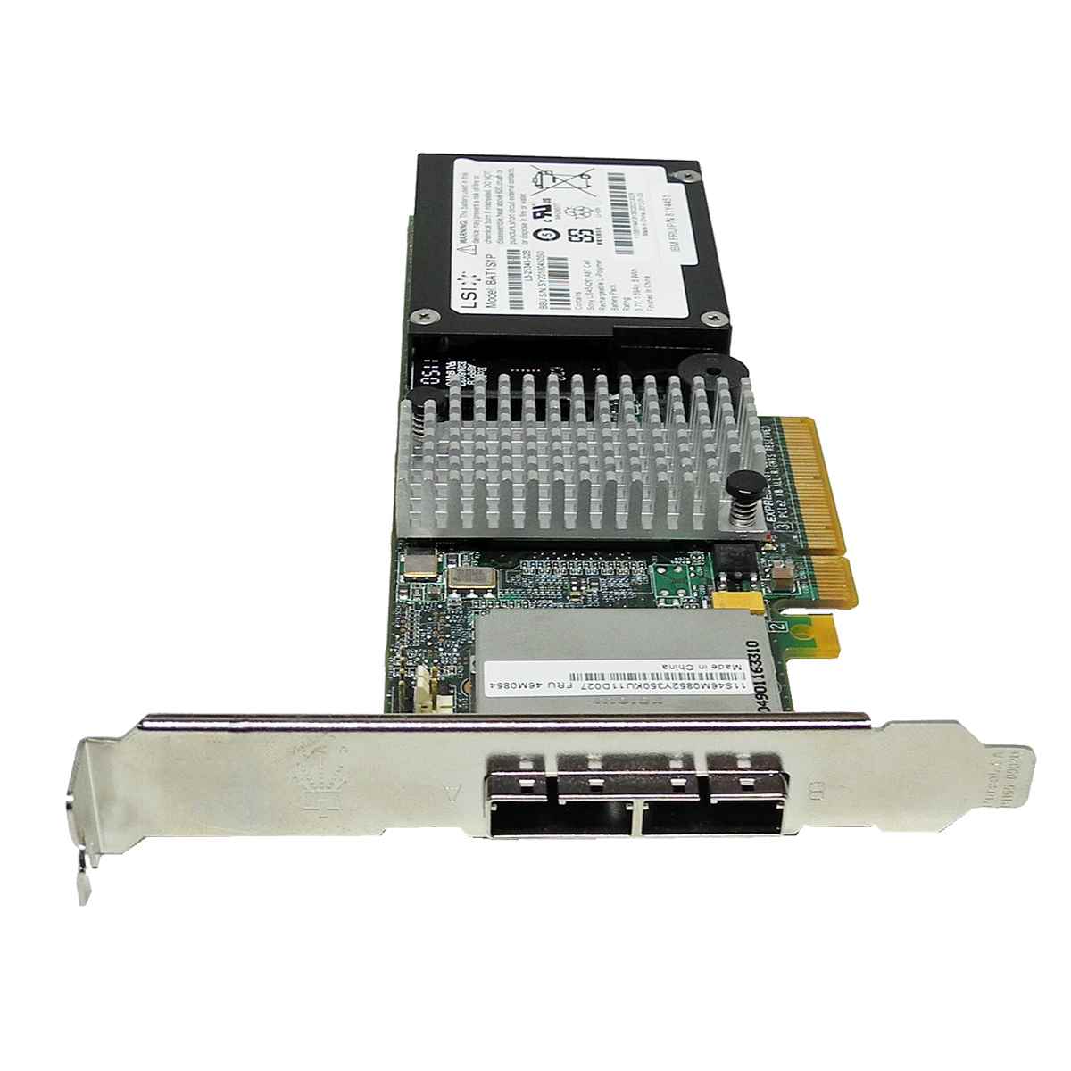IBM ServeRAID M5025 6 Gb/s 512MB Cache RAID Controller 46C8931 46M0854 + BBU IBM ServeRAID M5025 6 Gb/s 512MB Cache RAID Controller 46C8931 46M0854 + BBU