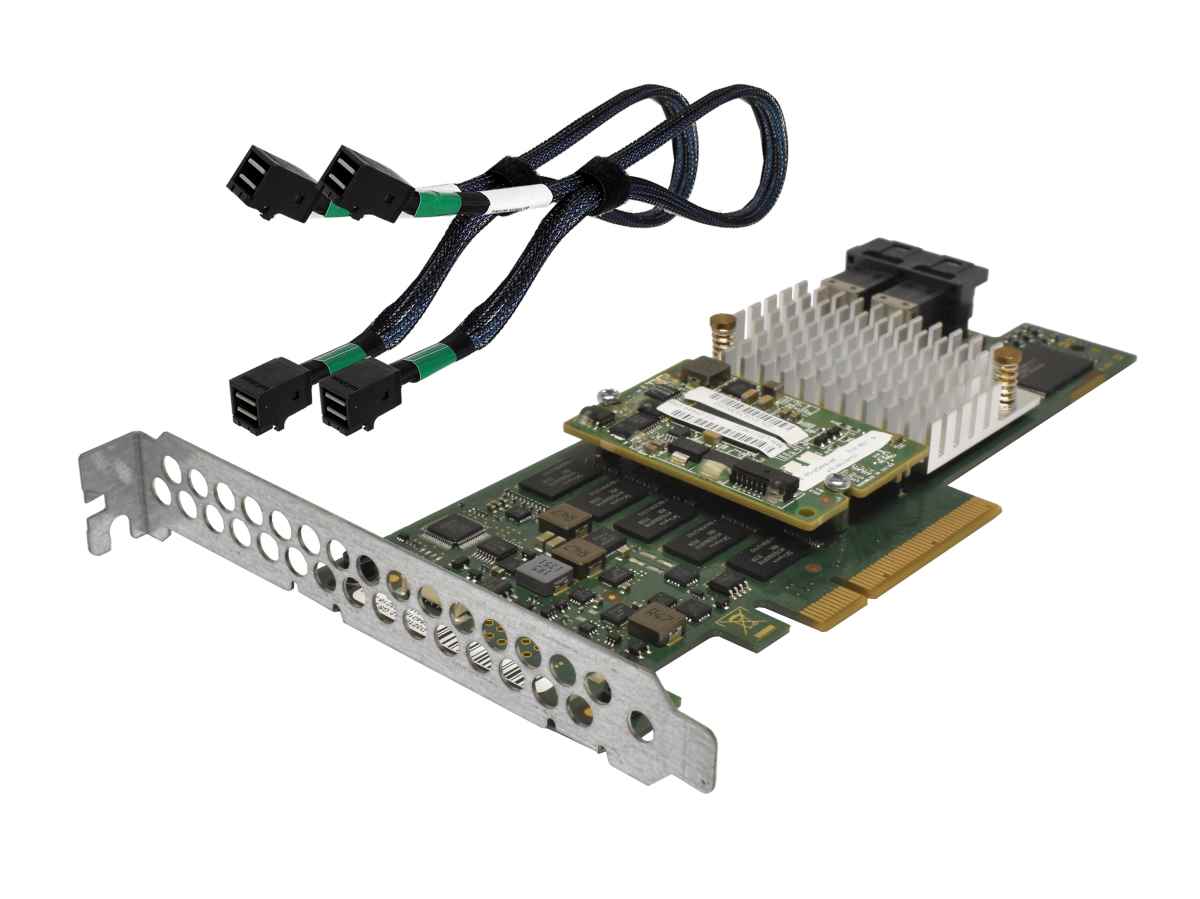 Fujitsu D3216-A12 GS2 LSI MR EP400i 12Gb PCle x8 RAID Controller +2x SAS Kabel FP Fujitsu D3216-A12 GS2 LSI MR EP400i 12Gb PCle x8 RAID Controller +2x SAS Kabel FP