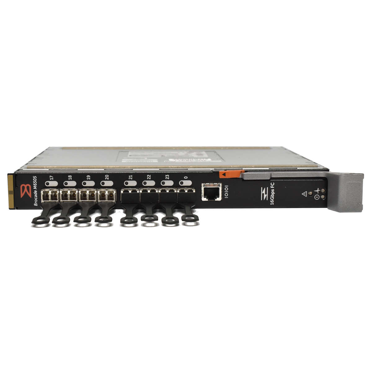 Dell Brocade M6505 24-Ports Blade Switch M1000e 01K4W5 000K3M 8x 16Gb SFP+