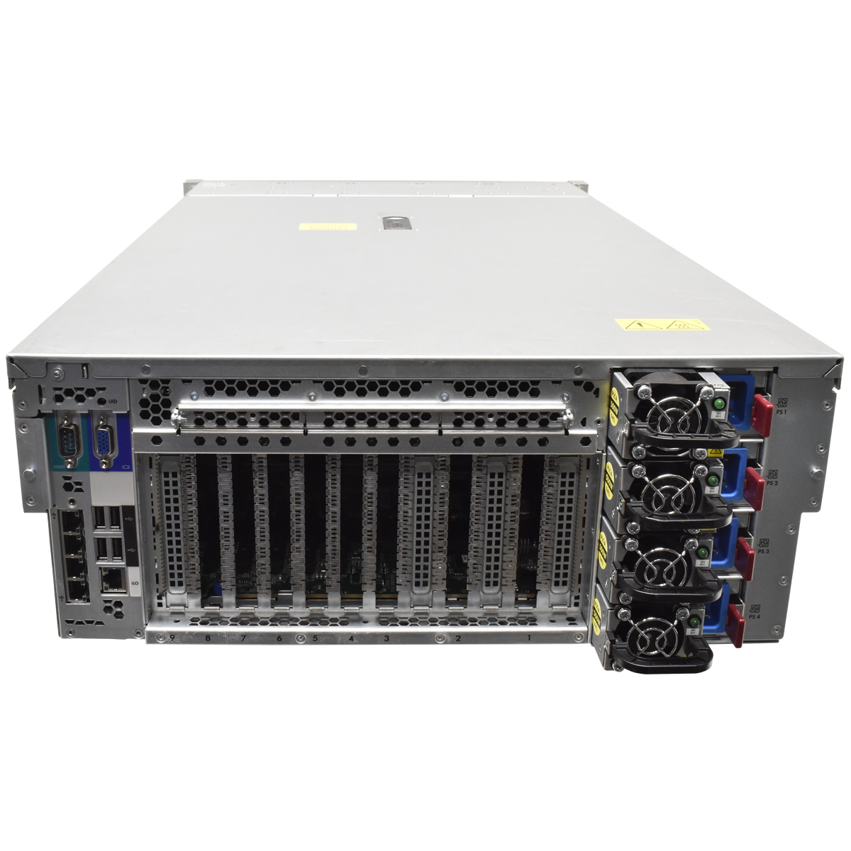 HP ProLiant DL580 G9 4x E7-8860 V3 12-Core 2.20Ghz 128GB RAM 10 Bay 2.5" 4x1500W PSU HP ProLiant DL580 G9 2x Intel E7-8890 V4 2.20GHz 0GB RAM 10x 2,5 SFF P830i