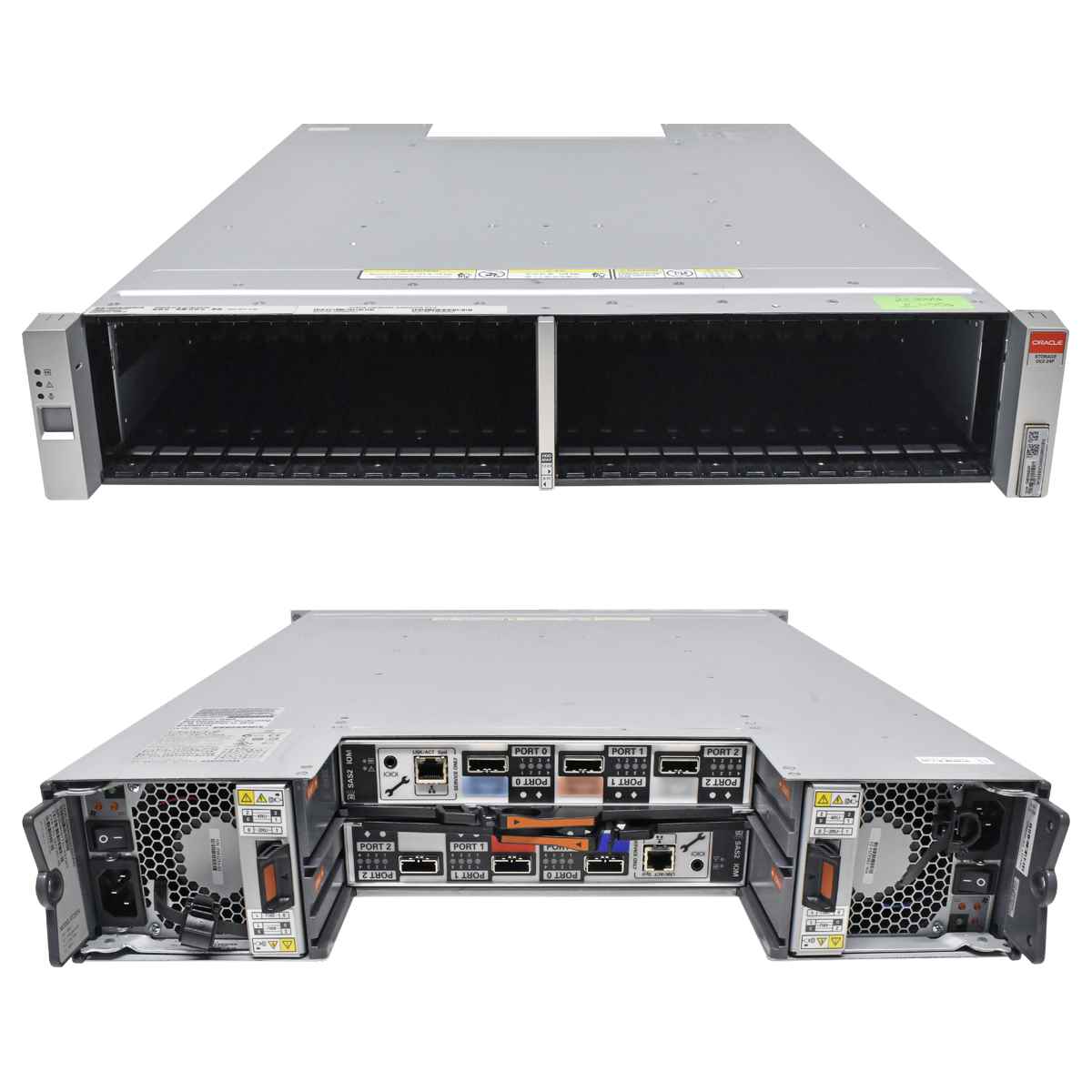 Oracle Storage DE2-24P ST2D24 2U 24-Bay 2.5" SFF 2x Controller 2x PSU