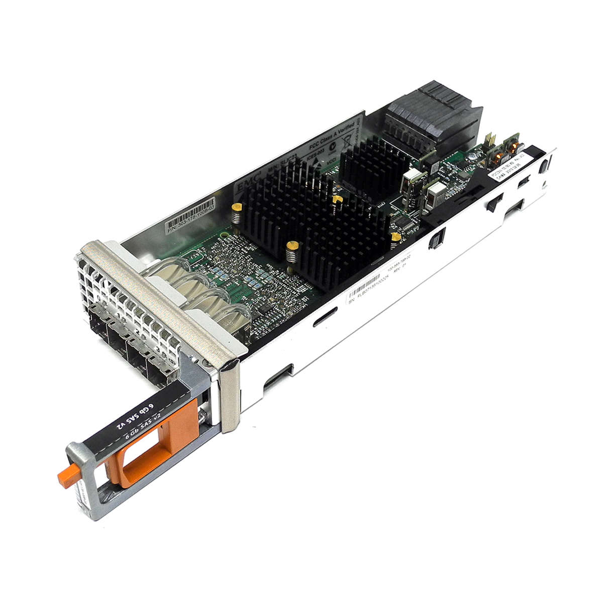 EMC-SLIC23-Quad-Port-6Gb-SAS-v2-I-O-Module-for-DD2-001.jpg EMC SLIC23 Quad-Port 6Gb SAS v2 I/O Module for DD2500 Storage 303-178-100B-03